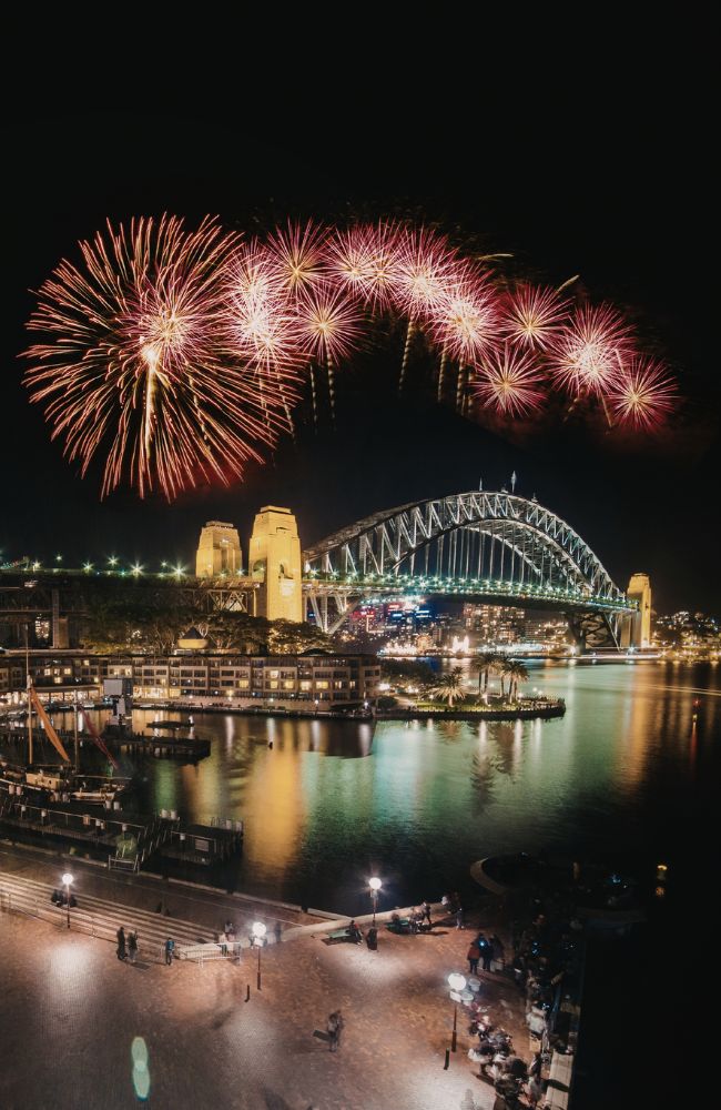 Sydney Harbour fireworks display at night, a popular thing to do in Sydney featured by Sydney Lovers. Sydney Harbour fireworks display at night, a popular thing to do in Sydney featured by Sydney Lovers.